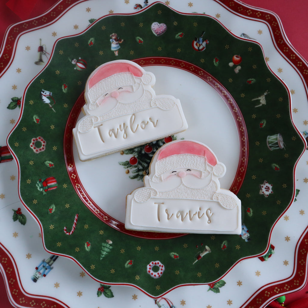 Santa table place setting
