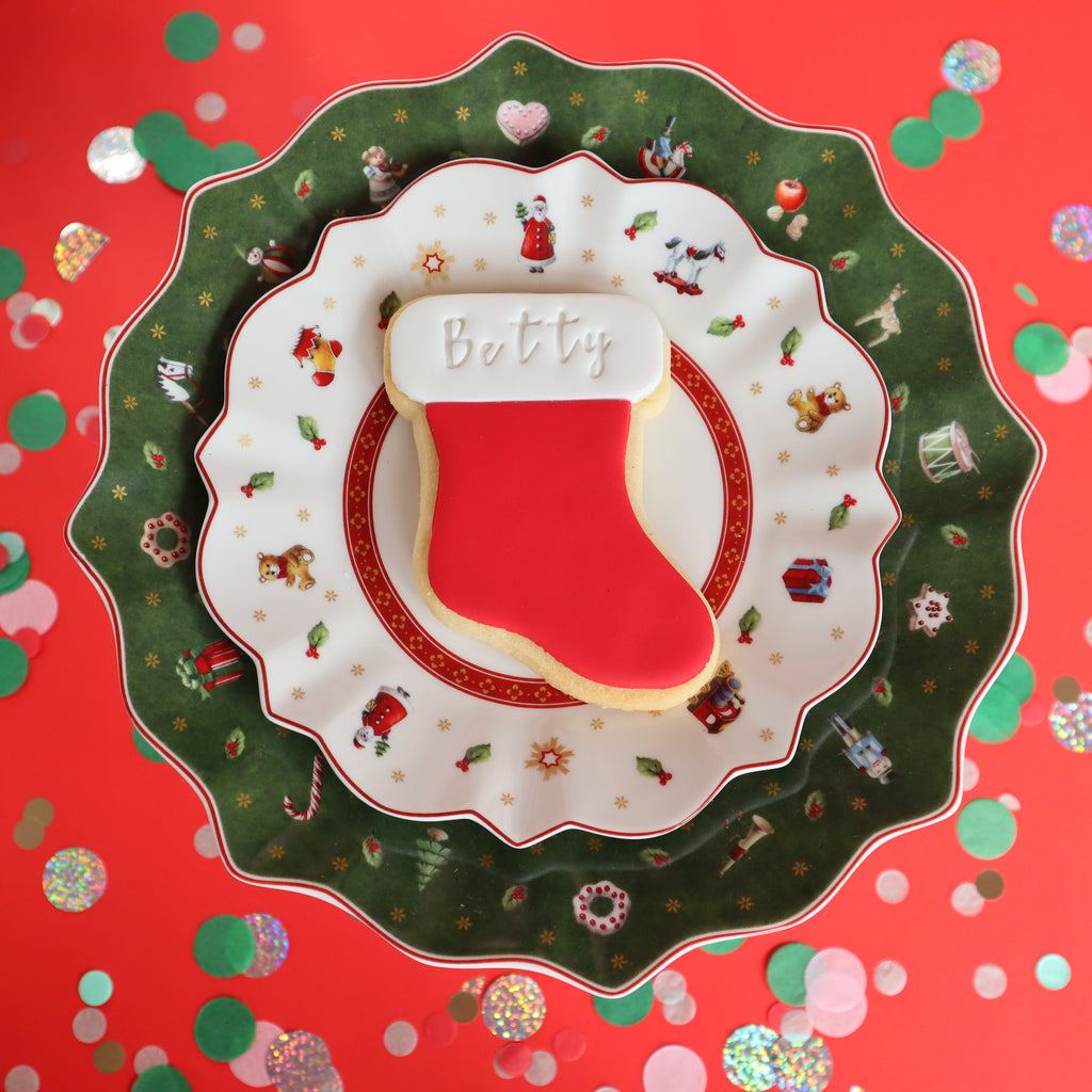 Stocking table place setting
